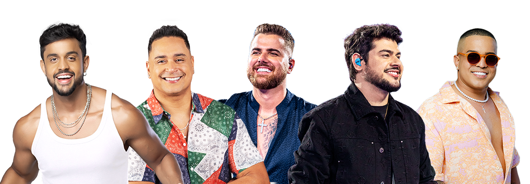 Parangolé | Xanddy Harmonia | Zé Neto e Cristiano | Renanzinho CBX